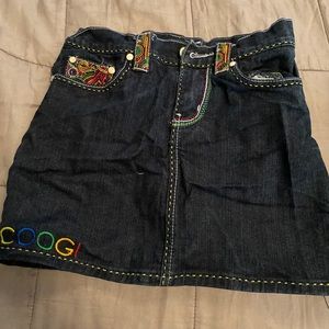 Girls Coogi Jean skirt